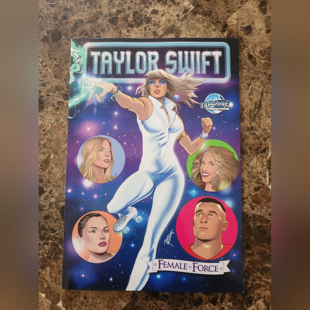Taylor Swift Female Force #1 Dazzler Variant Travis Kelce 2023 Comic Book